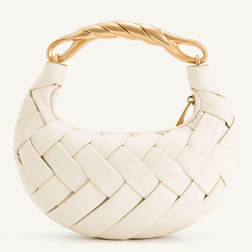 JW PEI Orla Weave Handbag in White